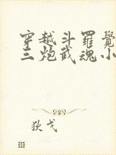 穿越斗罗觉醒罗三炮武魂小说