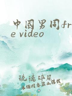 中国男同free video