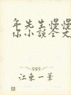 年先生慢慢喜欢你小说全文免费阅读