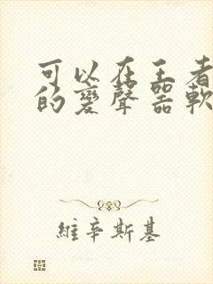 可以在王者里用的变声器软件