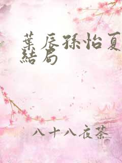 叶辰孙怡夏若雪结局