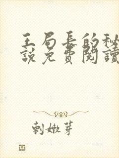 王局长的秘密小说免费阅读无弹窗