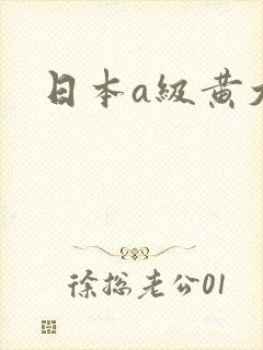 日本a级黄大片