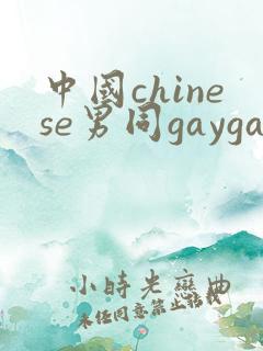 中国chinese男同gaygay