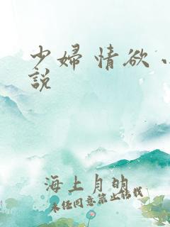 少妇 情欲 小说