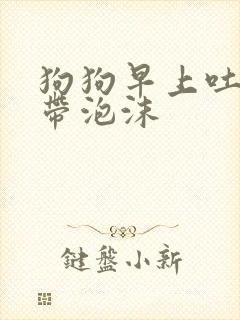 狗狗早上吐黄水带泡沫