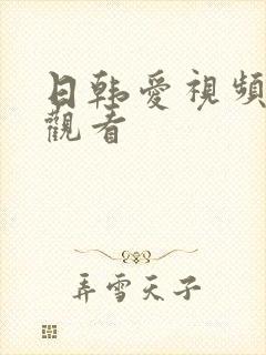 日韩爱视频在线观看