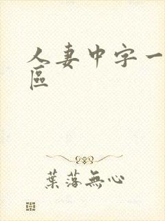 人妻中字一区二区