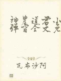 神农道君小说无弹窗全文免费阅读