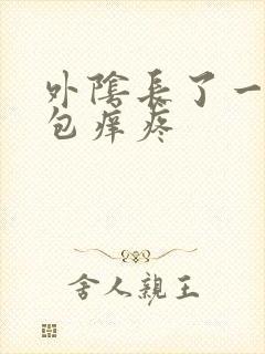 外阴长了一个硬包痒疼