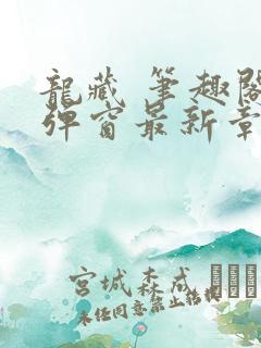 龙藏 笔趣阁无弹窗最新章节