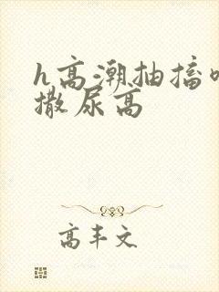 h高潮抽搐喷潮撒尿高