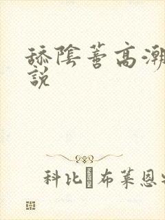 舔阴蒂高潮的小说