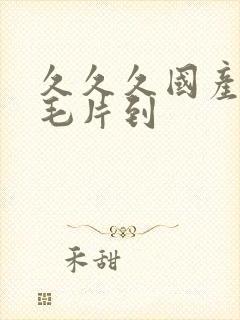 久久久国产精品毛片到