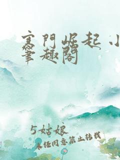 寒门崛起 小说笔趣阁