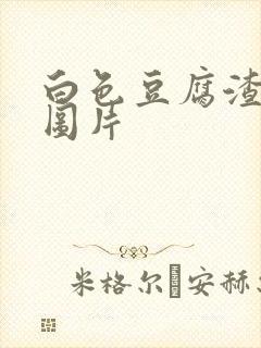 白色豆腐渣白带图片