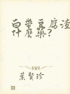 白带豆腐渣状用什么药?