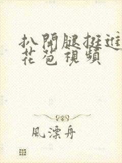 扒开腿挺进湿润花苞视频