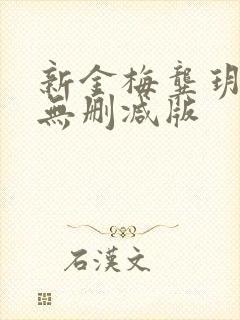 新金梅龚玥菲版无删减版