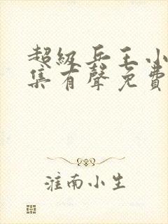 超级兵王小说全集有声免费听