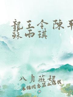 龙王令 陈平 苏雨琪