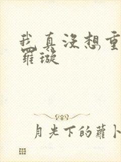 我真没想重生啊罗璇