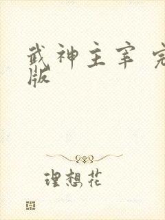 武神主宰 完结版