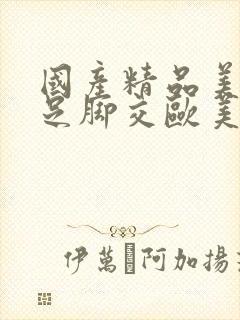 国产精品美脚玉足脚交欧美文档