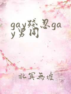 gay残忍gay男同