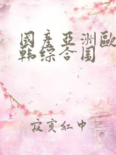 国产亚洲欧美日韩综合图