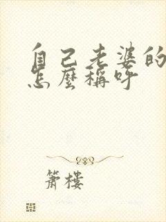 自己老婆的哥哥怎么称呼