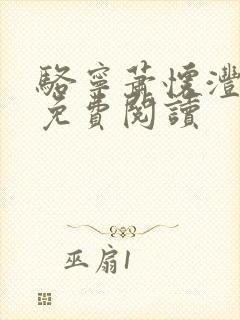 骆宁萧怀沣全文免费阅读