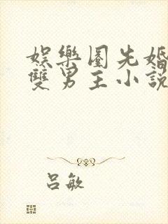 娱乐圈先婚后爱双男主小说