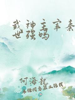 武神主宰秦尘前世强吗