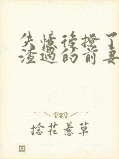 失忆后撩了被我渣过的前妻小说