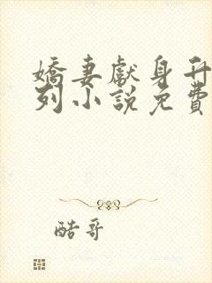 娇妻献身升职系列小说免费阅读