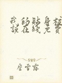 我的贴身校花小说在线免费看