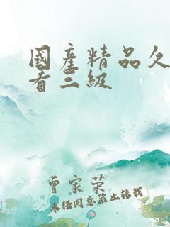 国产精品久久久看三级