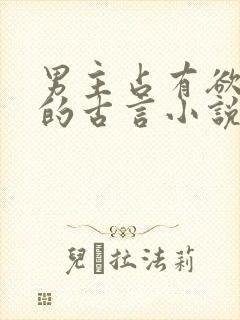 男主占有欲很强的古言小说