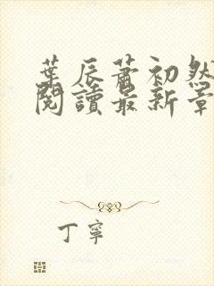 叶辰萧初然免费阅读最新章节无弹窗