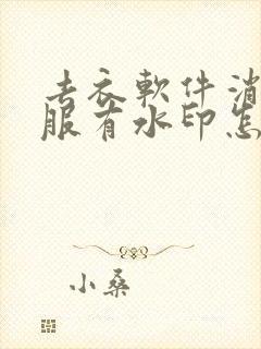 去衣软件消除衣服有水印怎么弄