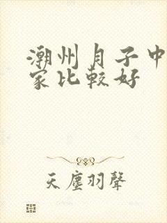 潮州月子中心哪家比较好