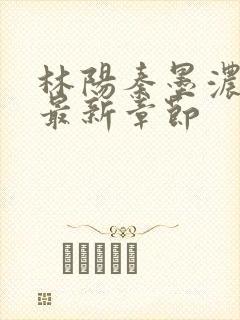 林阳秦墨浓小说最新章节