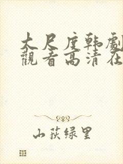 大尺度韩剧免费观看高清在线播放