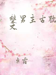 双男主古耽生子文