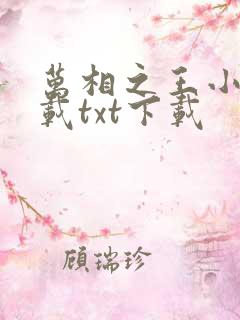 万相之王小说下载txt下载