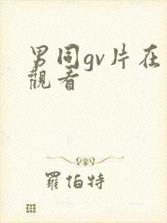 男同gv片在线观看