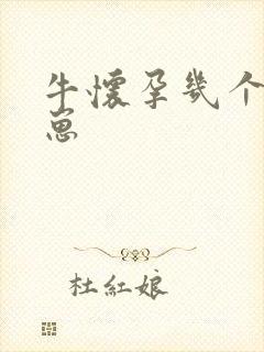 牛怀孕几个月下崽