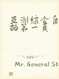 亚洲综合自拍偷拍第一页