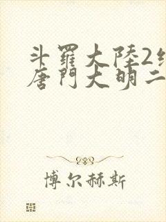 斗罗大陆2绝世唐门大明二明